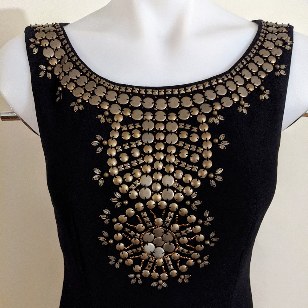 Tahari black dress large